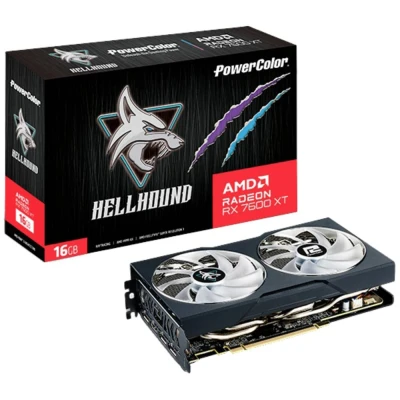Afbeelding van PowerColor HELLHOUND AMD Radeon RX 7600 XT 16GB