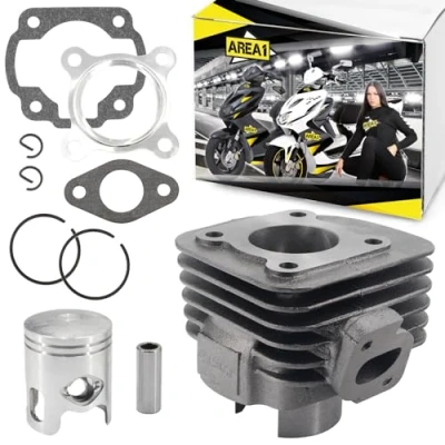 Afbeelding van Area1 Vervangende cilinder voor scooter 50 cc China 2 takt motor. Compatibel met Benero Forstinger Longija Motobi Motowell KSR