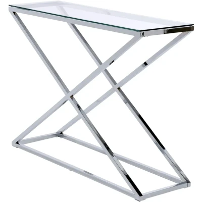 Afbeelding van Jahnke Moebel Xtra Glas / Chroom Sidetable