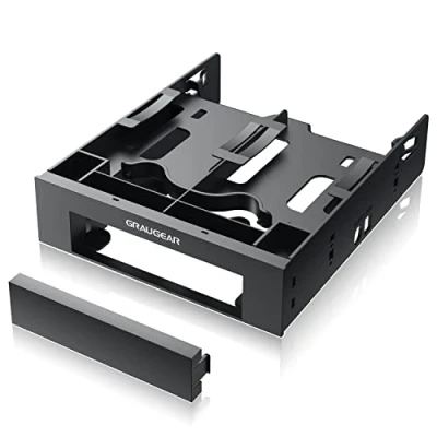 Afbeelding van Einbaurahmen f�r 2x 2,5 &amp; 3,5 HDD/SSD in 5,25