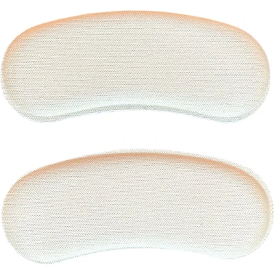 Afbeelding van Hypedpair Hielbeschermers Anti Slip kussens Hielzool hakbeschermer Inlegzolen Blaarbeschermers 1 paar Beige Wit