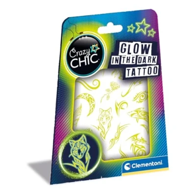 Afbeelding van Clementoni Glow in The Dark Tattoo