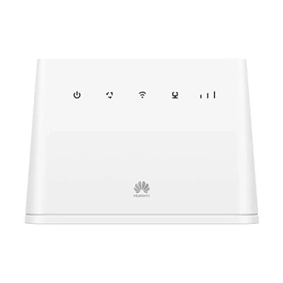 Afbeelding van HUAWEI B311 221 4G LTE 150 MBps draadloze router, mobiele wifi, met 1 GE LAN/WAN poort, 300 snelle wit, 2022 versie