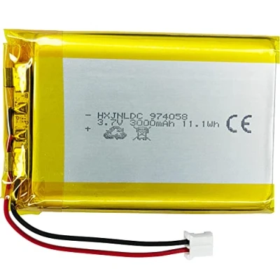 Afbeelding van DC 3.7V 3000mAh 974058 Oplaadbare Lithium Polymer Vervanging Batterij voor DIY 3.7 5V Elektronisch Product, Mobiele Energieopslag Voeding