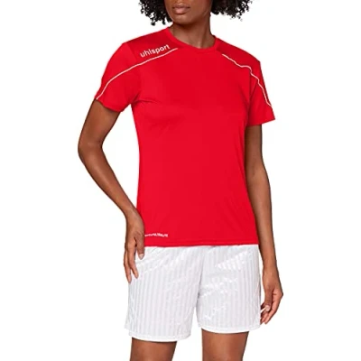 Afbeelding van Uhlsport Stream 22 Shirt Korte Mouw Dames Rood / Wit Maat: XXL