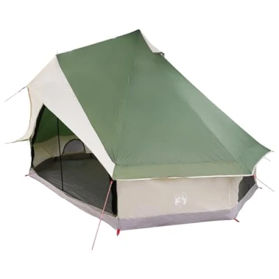 Afbeelding van vidaXL Gezinstent Tipi Groen 8 Persoons Waterdicht