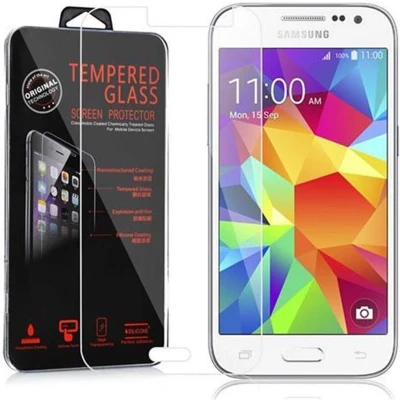 Afbeelding van Cadorabo Screenprotector geschikt voor Samsung Galaxy CORE PRIME in KRISTALHELDER Tempered Display Pantser Film