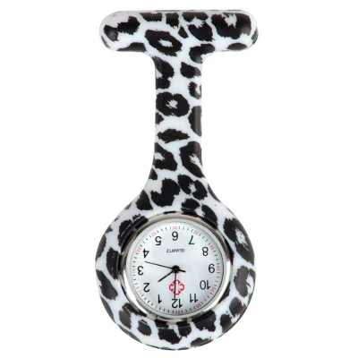 Afbeelding van Fako® Verpleegstershorloge Zusterhorloge Verpleegster Horloge Siliconen Print Dalmatiër