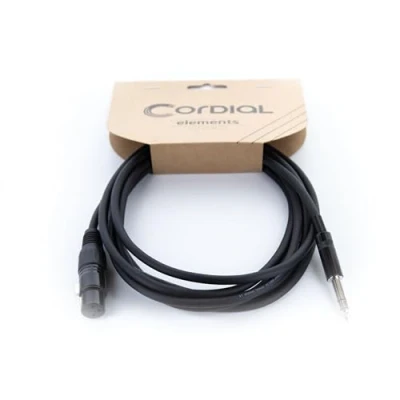 Afbeelding van Cordial EM 3 FV Microkabel m Microfoonkabel