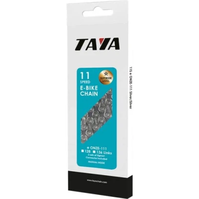 Afbeelding van Ketting onze 111 e bike 11 speed 1/2x5/64 136s. zilver blister