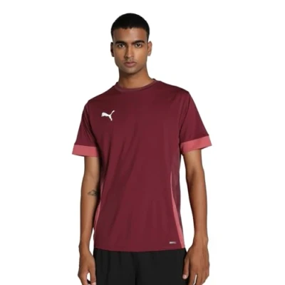Afbeelding van Puma Teamgoal Matchday Shirt Korte Mouw Heren Bordeaux Maat: L