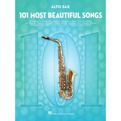 Afbeelding van 101 Most Beautiful Songs: For Alto Sax