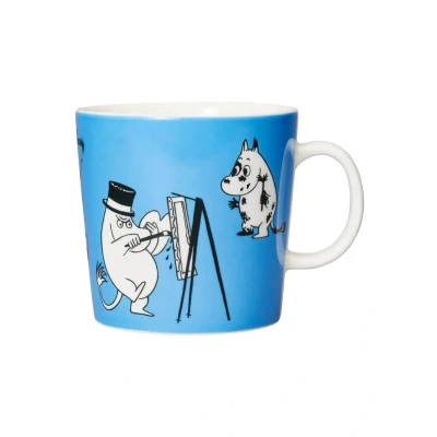 Afbeelding van Moomin Arabia Blauwe mok speciaal 40 cl