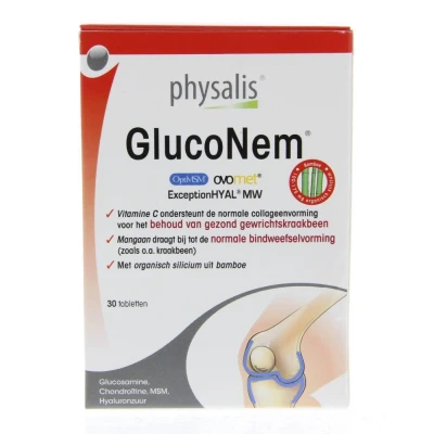 Afbeelding van Physalis Gluconem 30 tabletten