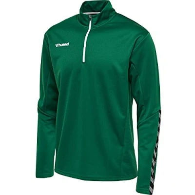 Afbeelding van hummel Hmlauthentic Multisport sweatshirt met halve ritssluiting, kindermaat