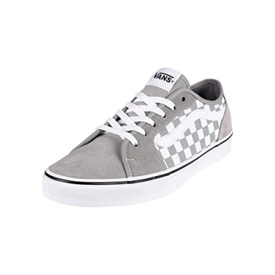 Afbeelding van Vans Mn Filmore Decon heren Sneaker, Dambord Motregen Wit, 43 EU
