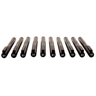 Afbeelding van Zebra Zensations Black Fineliners Pens Technical Drawing Markers Pack 10 0.1mm
