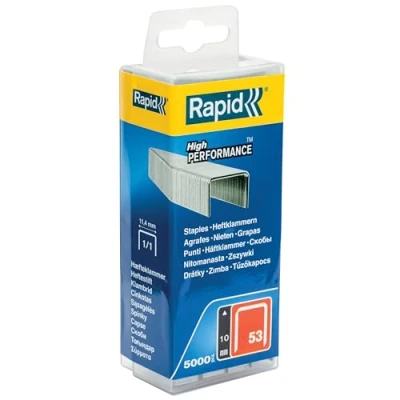 Afbeelding van Rapid 40303085 Nieten No. 53 Gegalvaniseerd 10mm (5000st)