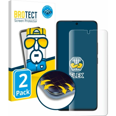 Afbeelding van BROTECT Screenprotector voor Xiaomi Redmi Note 13 Pro 4G Folie Beschermfolie transparant volledig dekking (2 Stuks)