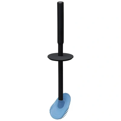 Afbeelding van WC borstel Tiger Tess Swoop® Flexibel Zwart