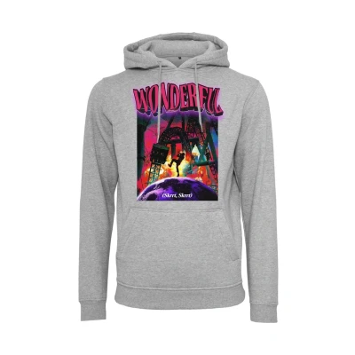 Afbeelding van Mister Tee Wonderful Hoodie, Heren, Maat: XL, Heather grey