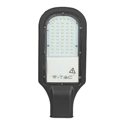 Afbeelding van V TAC VT 31ST N Ash LED Straatverlichting IJzer Samsung IP65 30W 2350 Lumen 6400K