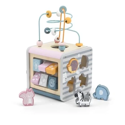 Afbeelding van PolarB 5 in 1 Houten Activiteiten Box 44030