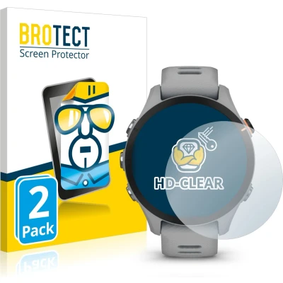 Afbeelding van BROTECT Screenprotector voor Garmin Forerunner 255S Folie Beschermfolie transparant (2 Stuks)