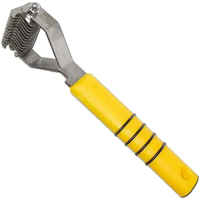Afbeelding van Mars Coat King ontwarringskam voor honden, onovertroffen efficiëntie, vanaf 10 stringmessen, perfect geschikt holen