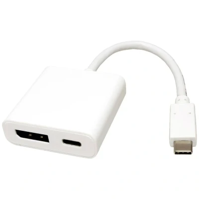 Afbeelding van USB C naar DisplayPort adapter Roline 0.1 meter (4K@60Hz, C)