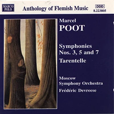 Afbeelding van Moscow Symphony Orchestra Poot: Symphonies Nos. 3, 5 &amp; 7 (CD)