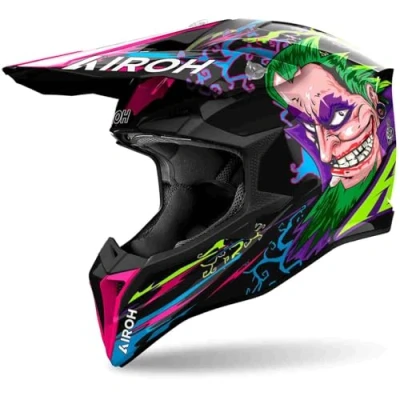 Afbeelding van Airoh Wraaap Music Motorcross helm, veelkleurig, afmeting XS voor man