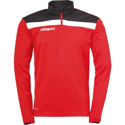 Afbeelding van uhlsport Longsleeve, Maat: XL, Rot/schwarz/weiß