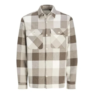 Afbeelding van Jack &amp; Jones Sobrecamisa Lichte jas, Heren, Maat: Large, Walnut
