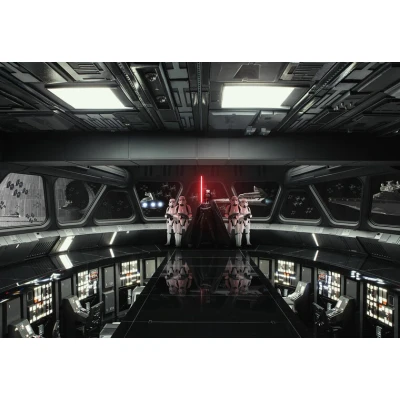 Afbeelding van Komar Vliesbehang STAR WARS Destroyer Deck (1 stuk)