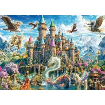Afbeelding van Schmidt Spiele 59791 Sprookjeskasteel in het rijk van de fantasie, puzzel 1000 stukjes, meerkleurig