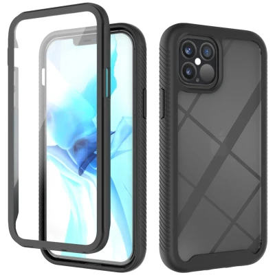 Afbeelding van Apple iPhone 12 Pro Hoesje Kunststof iMoshion Hardcase/Backcover Zwart Telefoonhoesje