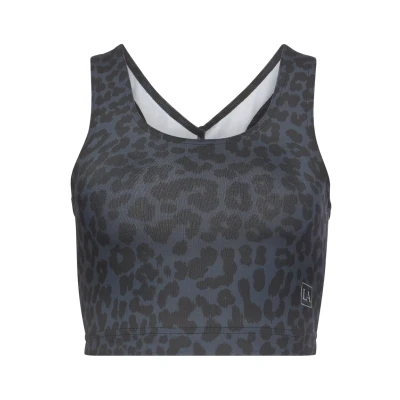 Afbeelding van Lascana Active Top, Dames, Maat: 36/38, Anthrazit leo