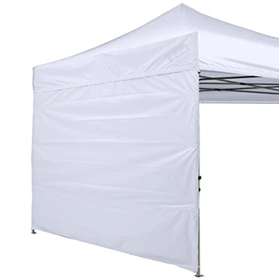 Afbeelding van ABCCANOPY Zijpaneel voor 3 x m tuinhuisje met rechte pijpen, 1 pak alleen zijwand (wit)