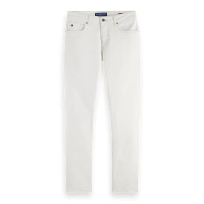 Afbeelding van Scotch &amp; Soda Heren Core Ralston Regular Fit Jeans, Cool White 7635, 29W x 34L