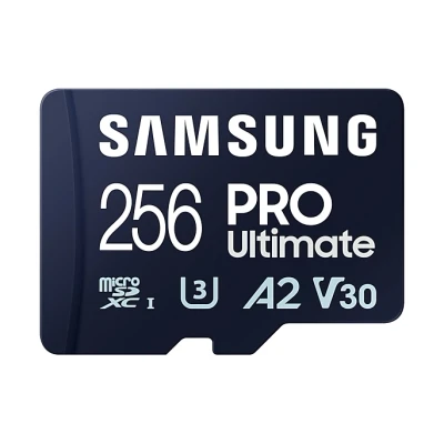 Afbeelding van Samsung PRO Ultimate 256 GB (2023) microSDXC + USB lezer