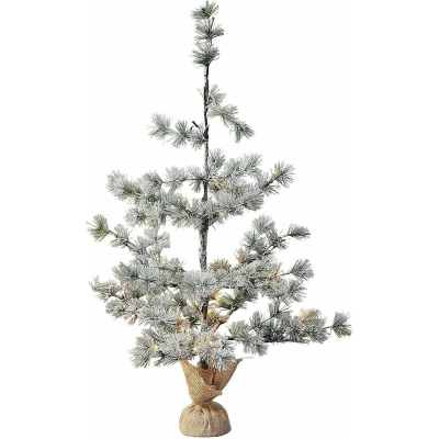 Afbeelding van LOBERON Kerstboom Falkirk groen/wit