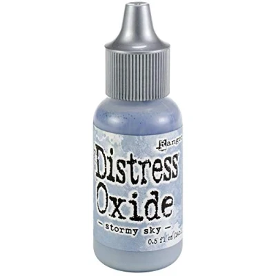 Afbeelding van Ranger Distress Oxide Re Inker 14 ml Stormy Sky TDR57352 Tim Holtz (08 18)