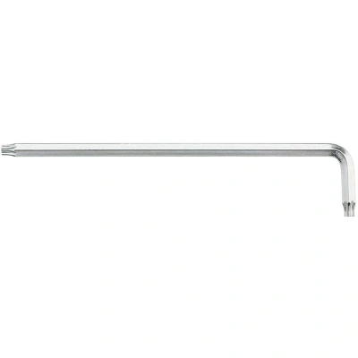 Afbeelding van Wiha 366Z008TS Stiftsleutel TORX® titaanzilver T8 x 101 mm 39109