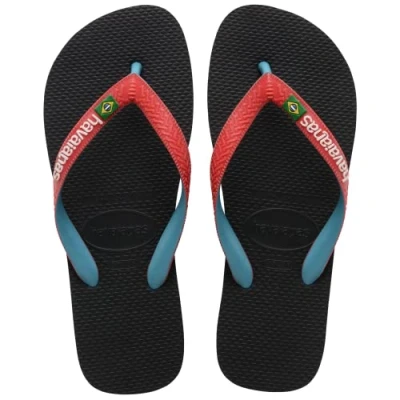 Afbeelding van Havaianas 4123206, Flip Flop Unisex Kind, Zwart Rode Robijn, 23/24 EU