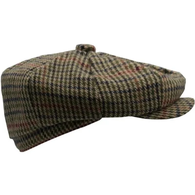 Afbeelding van Baker Boy Tommy Bruin geruit Walker and Hawkes maat M (58cm)