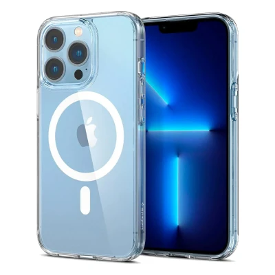 Afbeelding van Spigen Ultra Hybrid Mag Case Apple iPhone 13 Pro (White) MagFit ACS03267