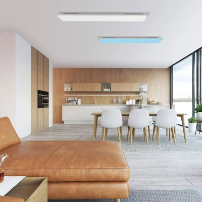Afbeelding van Q Smart Home Paul Neuhaus Frameless plafondlamp RGBW 120x30cm