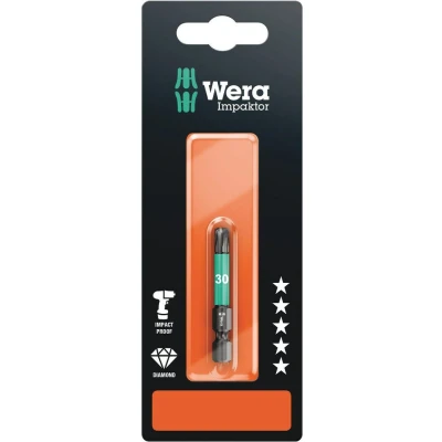 Afbeelding van Wera 1/4&quot; torx impaktor bit t30 x 50mm