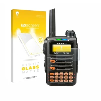 Afbeelding van upscreen Screenprotector voor Yaesu FT 70DR Folie Beschermfolie Beschermglas matte
